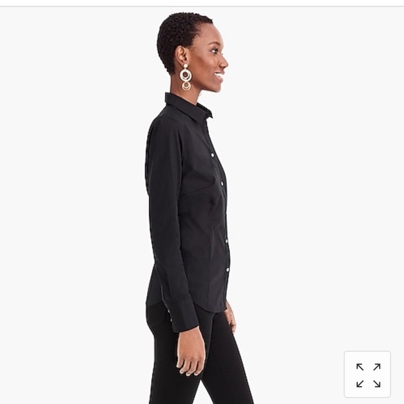 JCrew 365 Curvy Slim Stretch Perfect Shirt - Picture 2 of 5